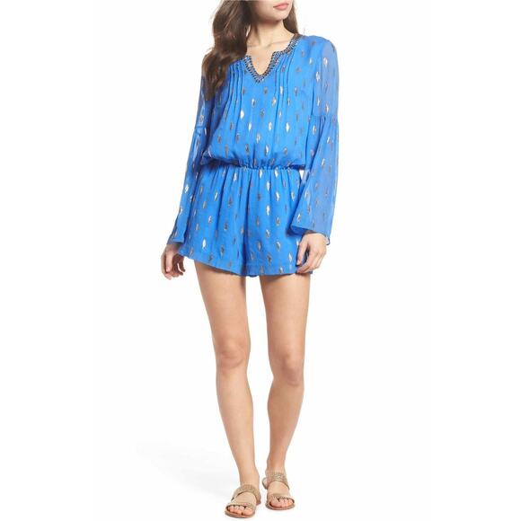 Lilly Pulitzer Ariele Silk Romper – Size XS – EUC - Picture 5 of 16